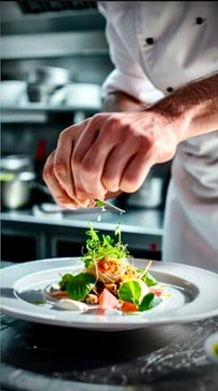 Luxury chef preparation — inflight catering Edinburgh EGPH