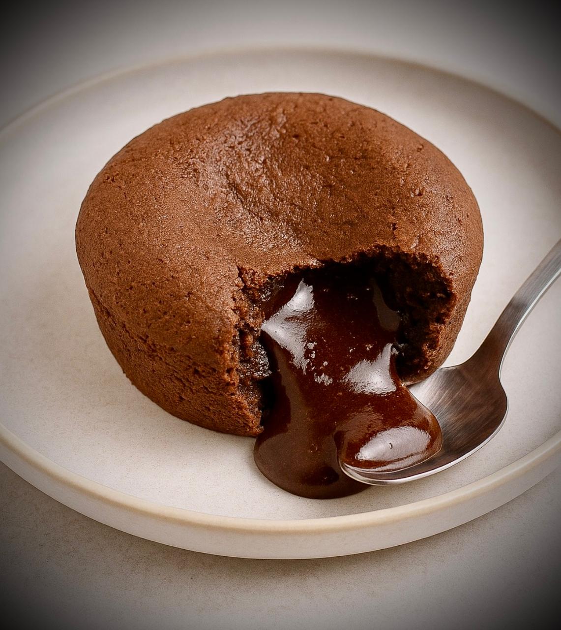 Chocolate fondant dessert for private jet catering at Biggin Hill EGKB