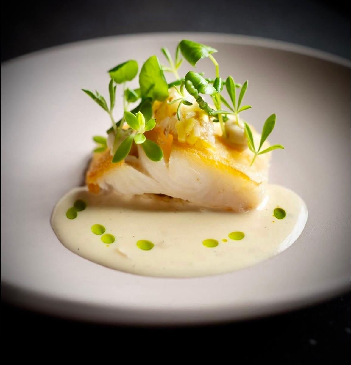 Bespoke pan-seared fish for inflight catering at Biggin Hill EGKB